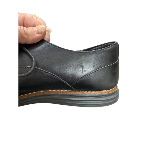 "Cole Haan"Original Grand Mens Lace Up Shoe SZ 8.5 Butter Soft Leather MINT COND - Picture 8 of 9